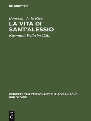 cover image of La Vita di Sant'Alessio